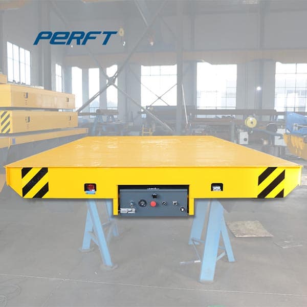 Large Capacity Battery Operated Transfer Trolley For Boiler Factory